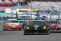 Level-Ferrari (hier vor dem Audi und dem Snow-Porsche) siegt in Daytona