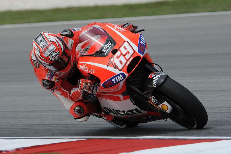 Nicky Hayden: Kampf mit der Ducati