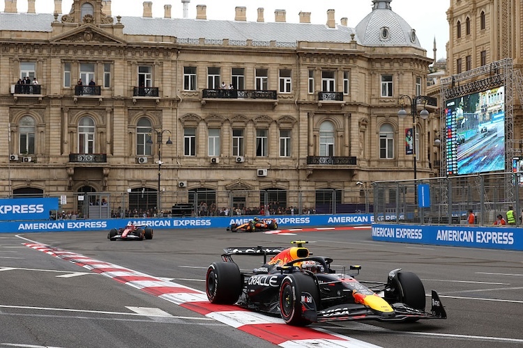Yuki Tsunoda in Baku