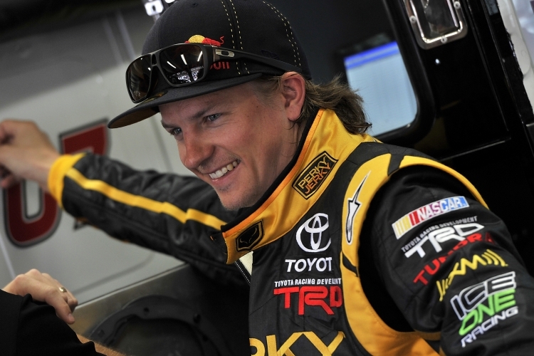 Kimi Räikkönen hatte Spass an seinem ersten NASCAR-Auftritt