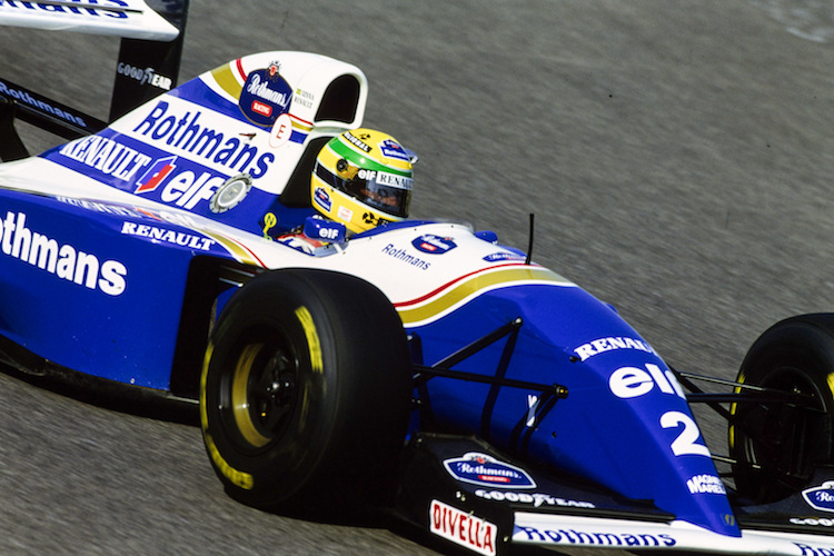 Ayrton Senna 1994 im Williams