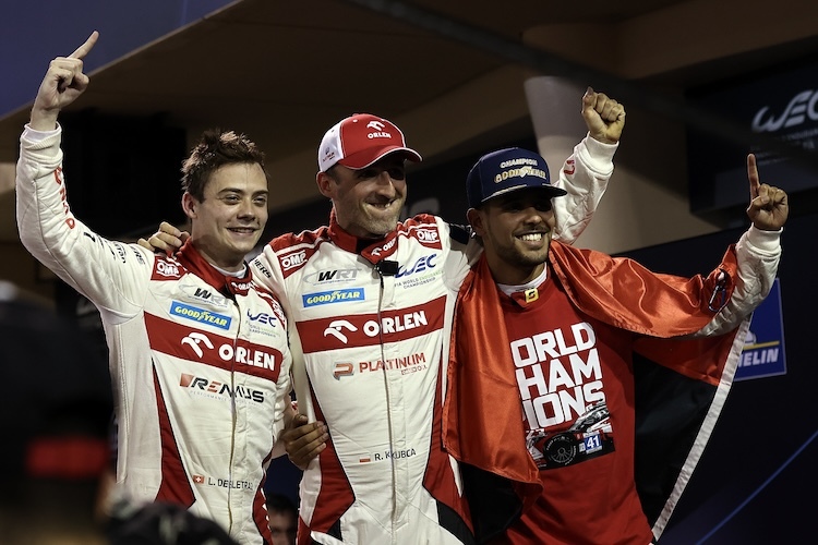 Die GP-Karriere von Robert Kubica verlief nicht wie geplant, ist aber dennoch von Erfolg gekrönt: Mit Louis Delétraz und Rui Andrade krönte er sich 2023 zum LMP2-Meister