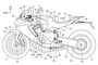 Honda-Patent: Leichtbau-Fireblade mit radikal minimiertem Chassis und Einarmschwinge