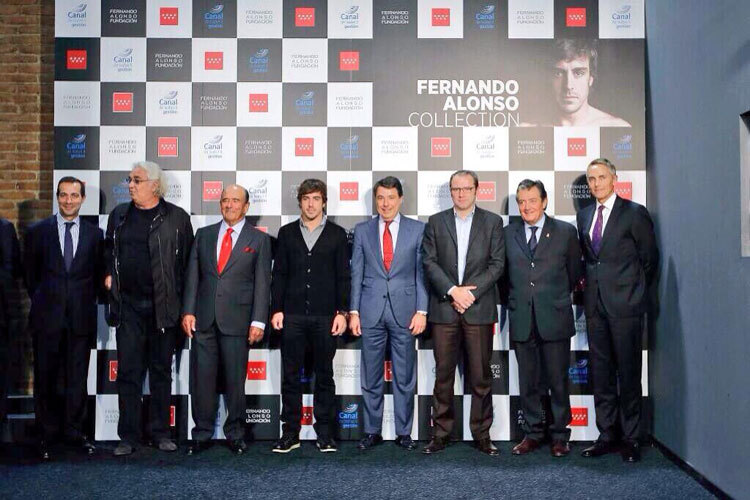 Fernando Alonso mit allen seinen Teamchefs 