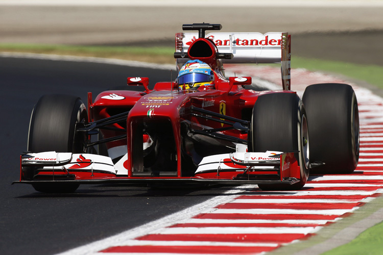 Fernando Alonso unterwegs zu Startplatz 5