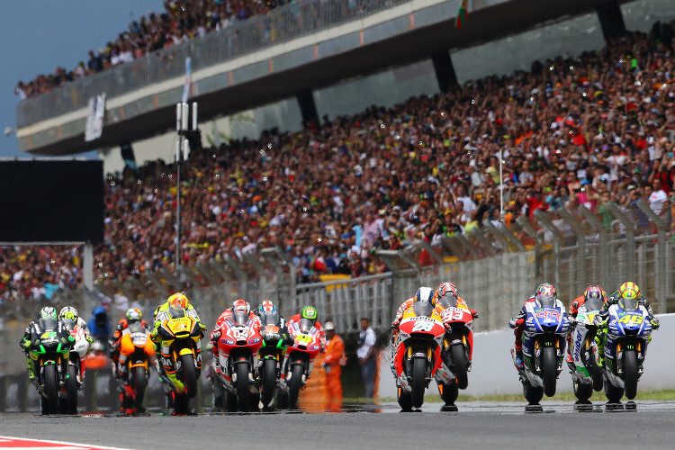 Die MotoGP-WM ist vor allem in Spanien ein großes Spektakel