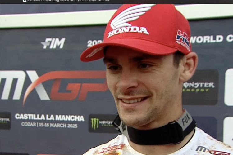 Tim Gajser startet in Cozar von Pole