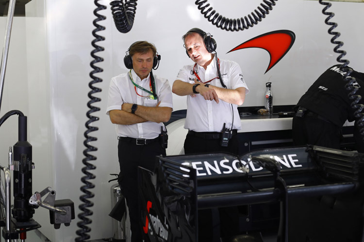 Jost Capito besuchte das McLaren-Team in diesem Jahr schon zwei Mal