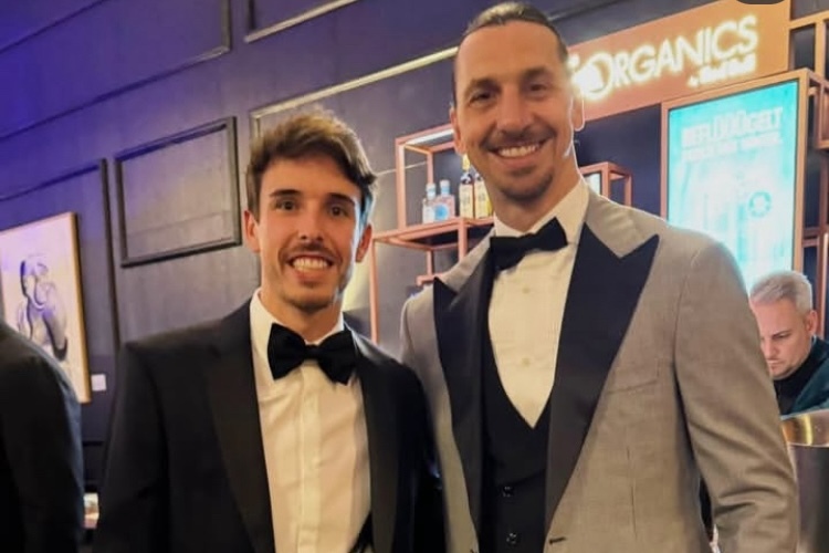 Alex Marquez und Zlatan Ibrahimovic