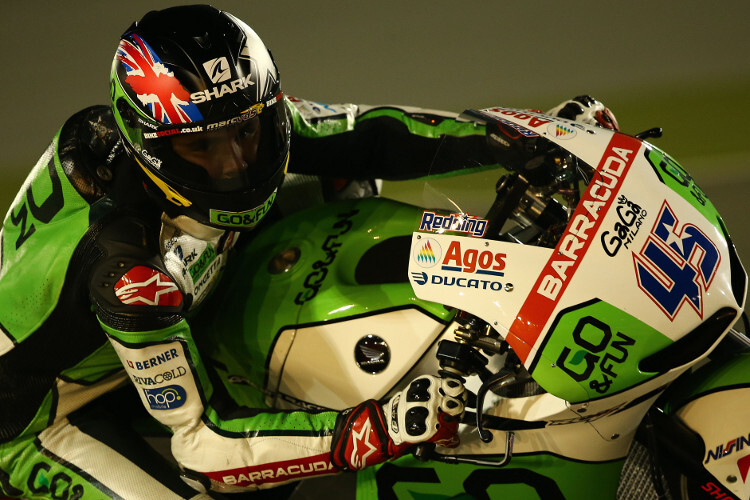 MotoGP-Rookie Scott Redding in Katar