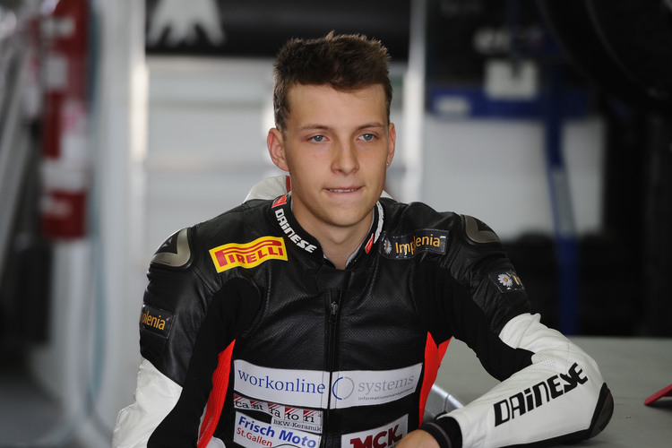 Dominic Schmitter gilt unter Experten als sehr talentiert. 2015 wird er mit GoEleven Superbike-WM fahren