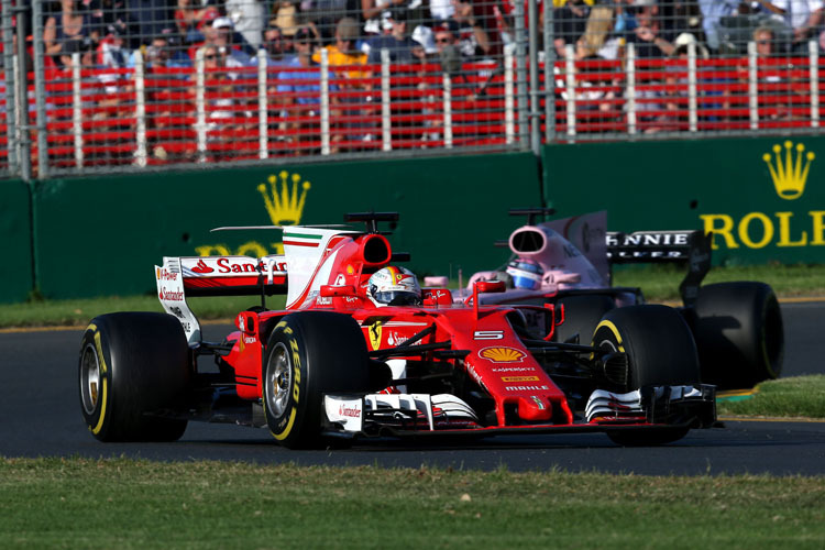 Die Tifosi dürfen sich freuen: Sebastian Vettels Dienstwagen sollte nicht nur in Melbourne schnell sein