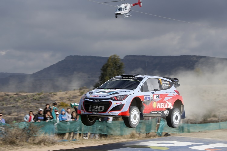 Thierry Neuville in Mexiko
