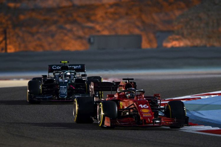 Charles Leclerc & Sebastian Vettel