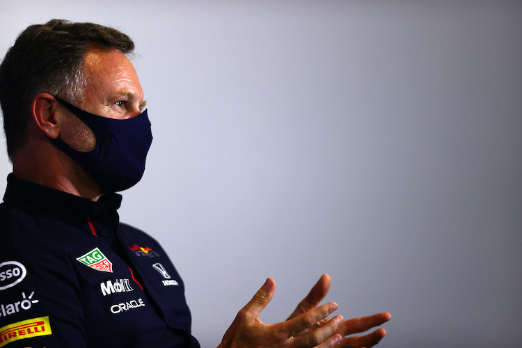 Red Bull Racing-Teamchef Christian Horner: «Das war eine gefährliche Verzweiflungstat von Lewis Hamilton»