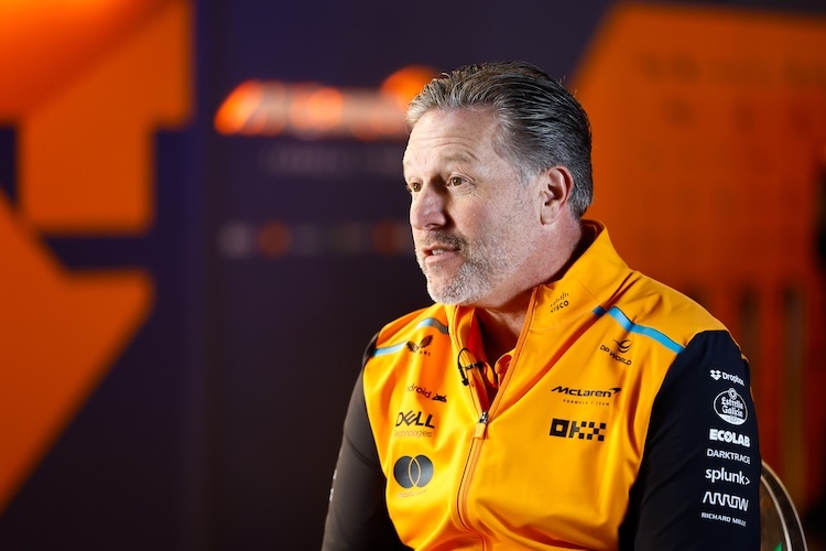 McLaren-Teamchef Zak Brown