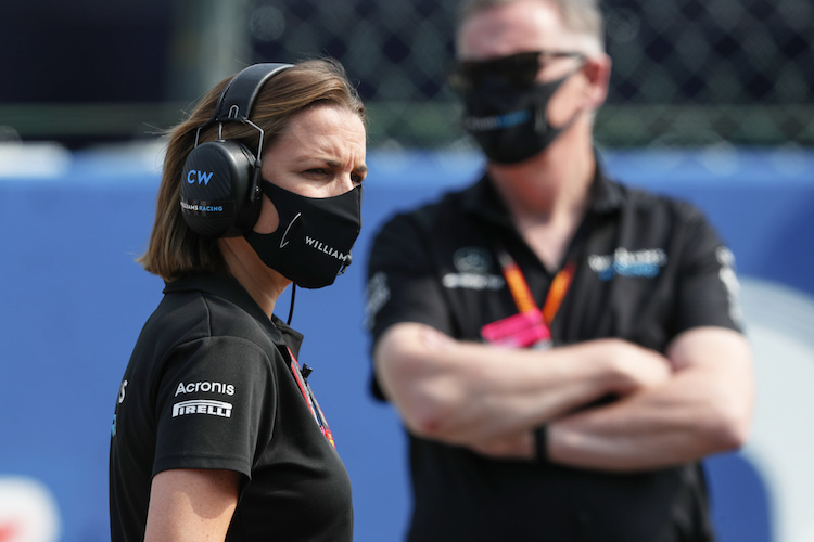 Claire Williams hat in Monza ihr letztes Formel-1-Rennwochenende als stellvertretende Teamchefin erlebt