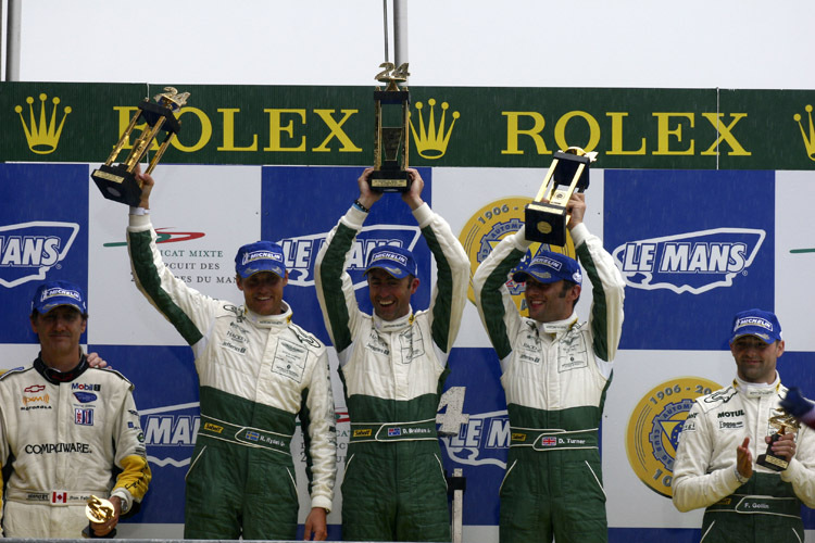 Rydell, Brabham und Turner holen 2007 den Klassensieg in Le Mans