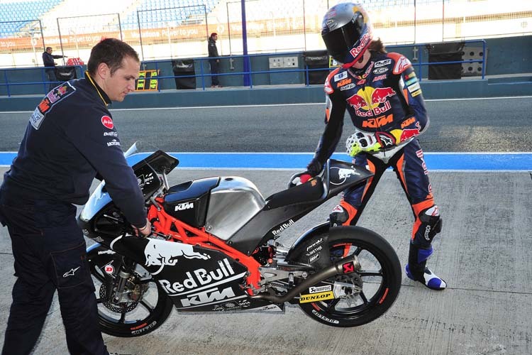 Karel Hanika: Der Red-Bull-Rookies-Cupsieger gab in Jerez Talentproben ab