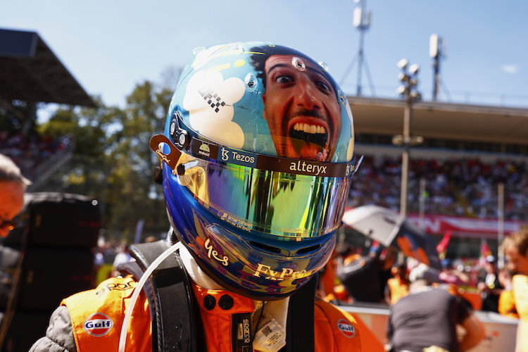 Daniel Ricciardo in Monza