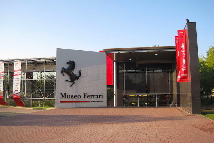 Das Ferrari-Museum in Maranello