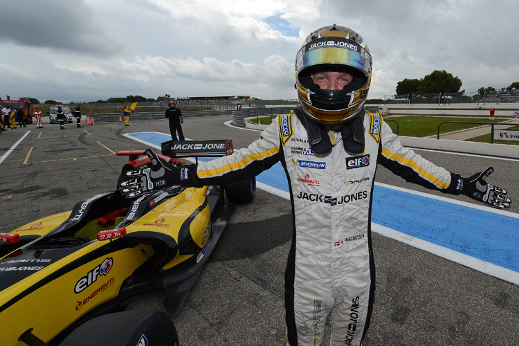 Kevin Magnussen: Schon in der Formel Renault 3.5 im Jahre 2013 mit Jack & Jones unterwegs