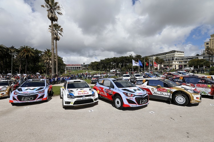 Rallye Portugal - die Rivalen