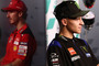 Fabio Quartararo in der Pressekonferenz: Kann er Bagnaia (links) stoppen?