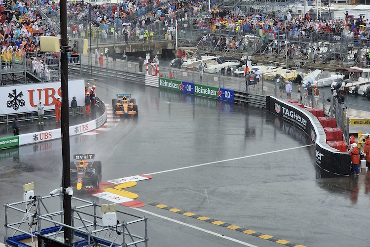 Regen in Monaco!
