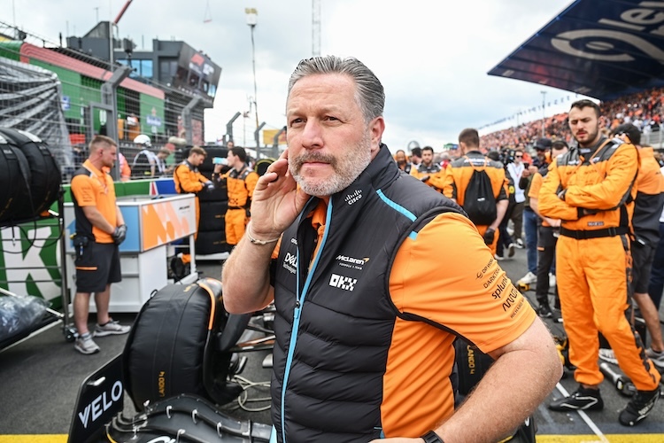 McLaren-Geschäftsleiter Zak Brown