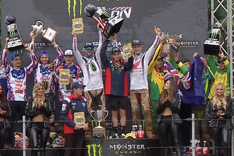 Team USA gewann das Motocross der Nationen