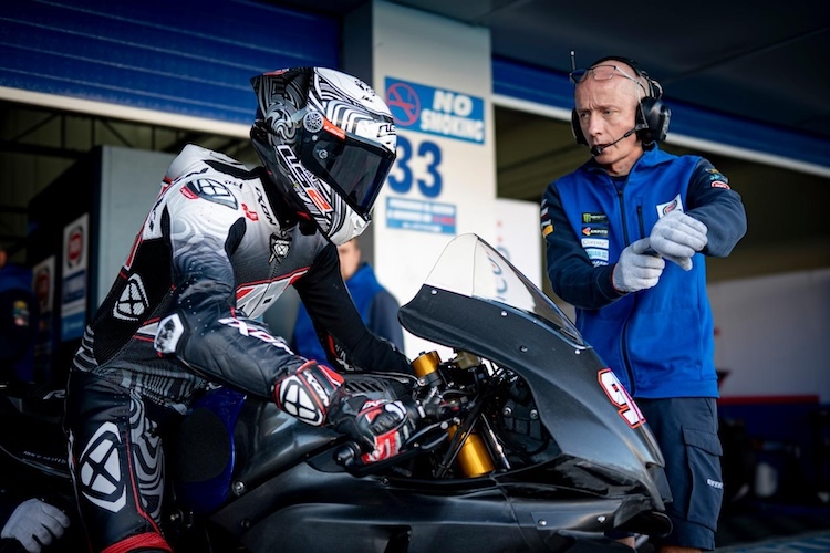 Neuzugang Xavi Vierge überzeugte auf der Yamaha R1