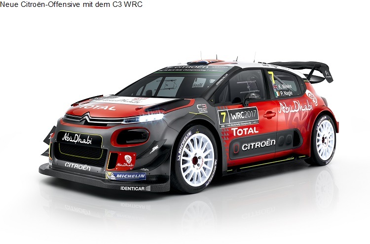 Das neue Kraftpaket von Citroën - der C3 WRC