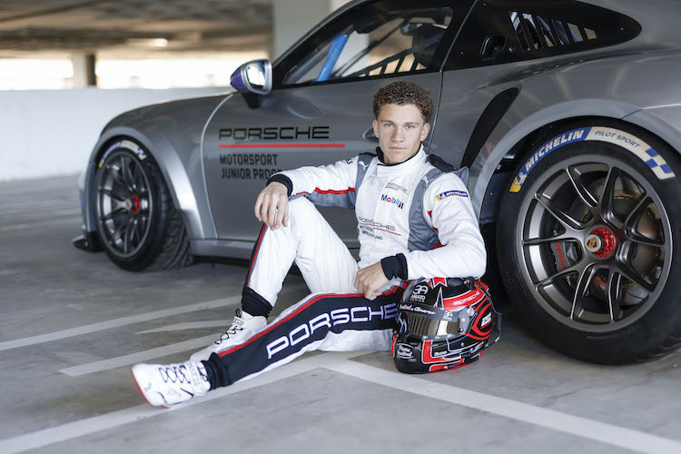 Alessandro Ghiretti tritt als Porsche-Junior in illustre Fußspuren