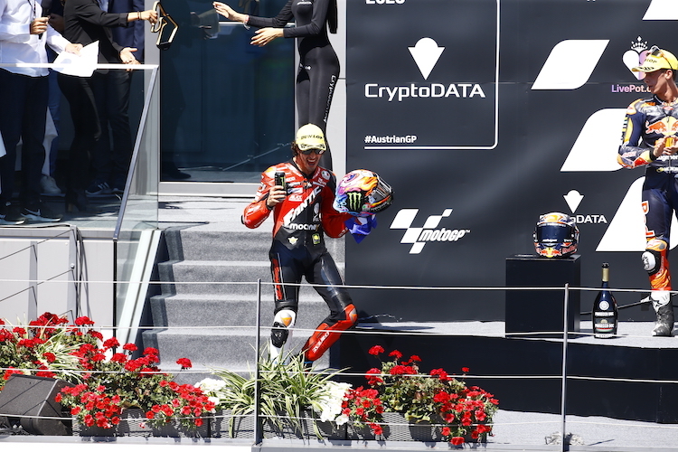 Celestino Vietti feiert in Spielberg seinen vierten Moto2-Sieg