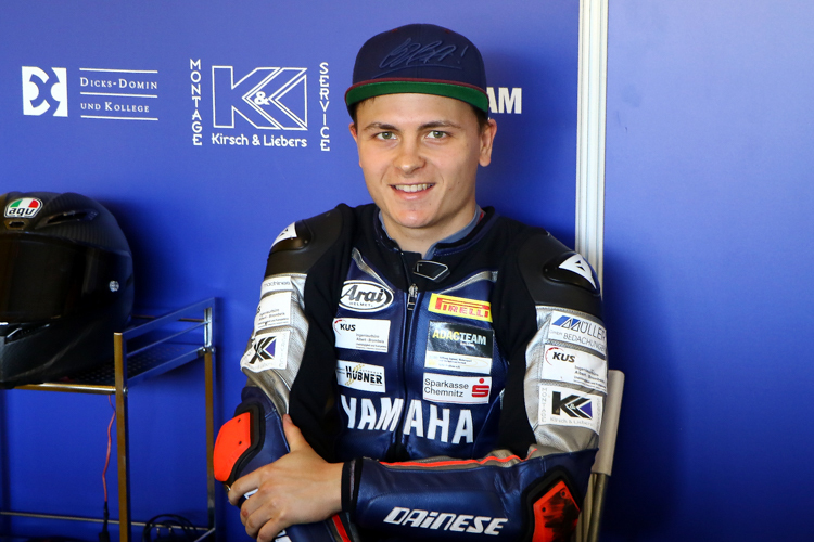 Max Enderlein wurde 2017 Dritter der IDM Supersport