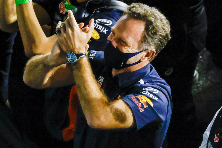 Red Bull Racing-Teamchef Christian Horner durfte nach dem Saisonfinale jubeln