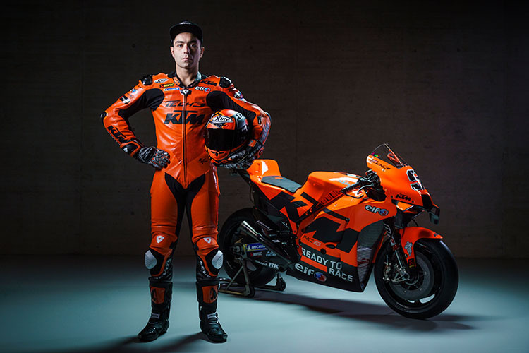 Danilo Petrucci avec sa KTM RC16