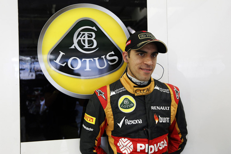 Lotus-Fahrer Pastor Maldonado