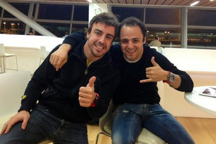 Fernando Alonso und Felipe Massa