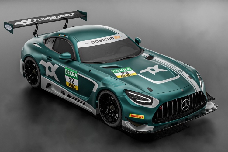 So soll der Mercedes-AMG GT3 von Toksport WRT im ADAC GT Masters aussehen