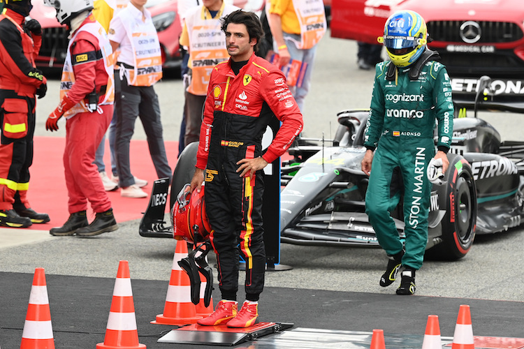 Carlos Sainz und Fernando Alonso