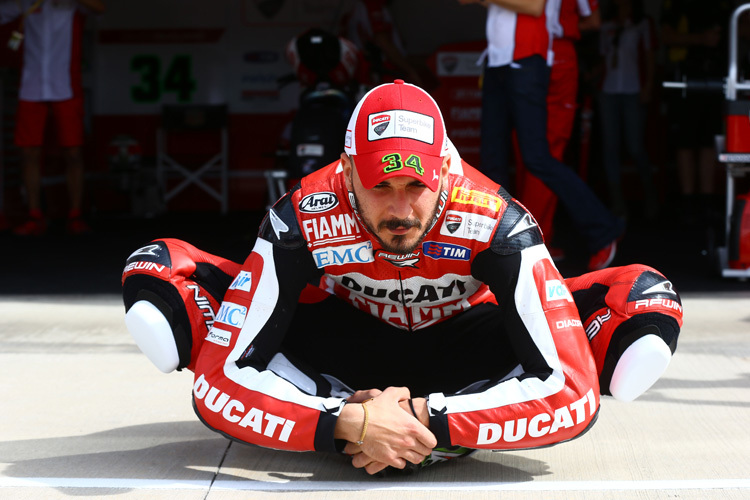 Ducati-Werksfahrer Davide Giugliano