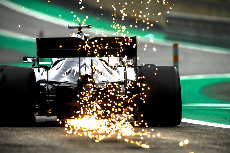 Lewis Hamilton in Interlagos