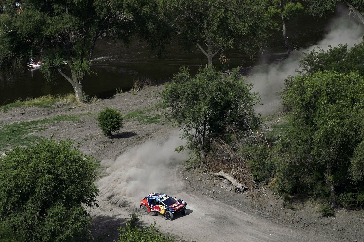 Peuegot beim Prolog zur Rallye Dakar