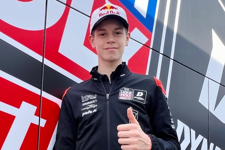 Zuversichtlich: Moto3-Rookie Guido Pini