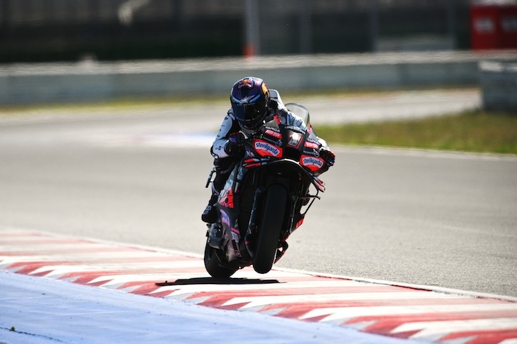 Jorge Martin est de retour au guidon de l'Aprilia RS-GP !