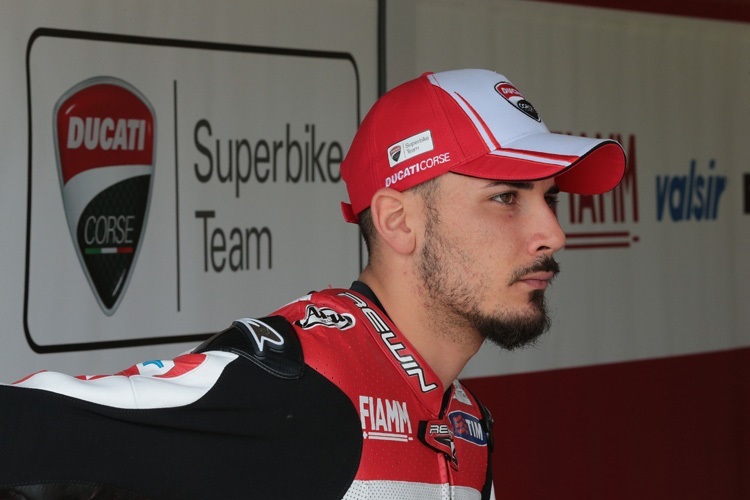 Ducati-Werksfahrer Davide Giugliano
