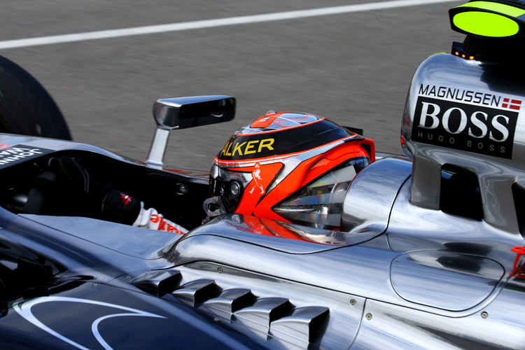 Noch prangt das Hugo Boss-Logo auf den McLaren-Rennern