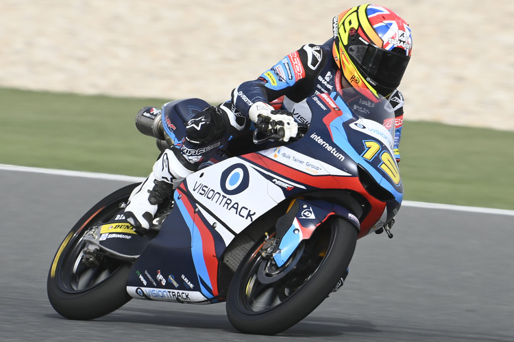 Scott Ogden auf der VisionTrack Racing Team-Honda in Katar